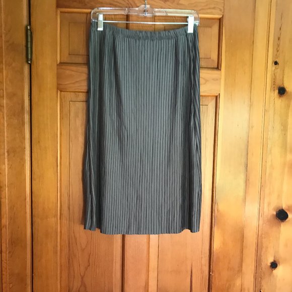 Forgotten Grace Dresses & Skirts - NWOT. FORGOTTEN GRACE grey pleated skirt, size Medium.  NEVER WORN.